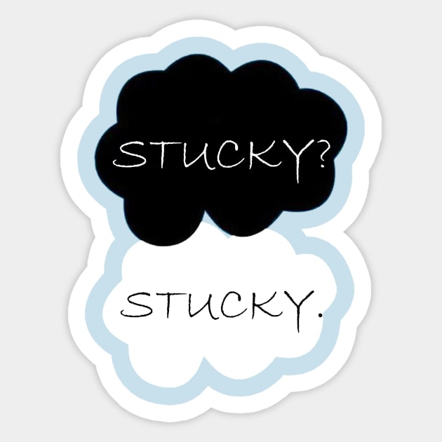 STUCKY? STUCKY. Sticker by Rikux